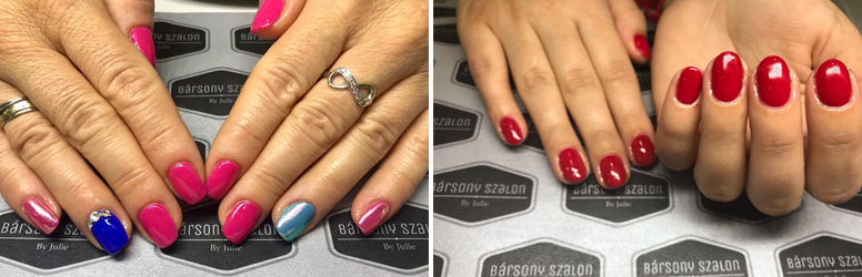 Bársony Szalon, géllakk, DD kupon, akció.